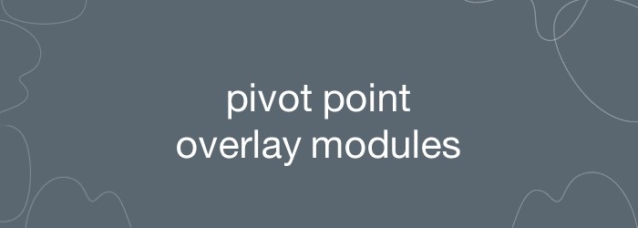 Dermalogica Pivot Point Overlay Program